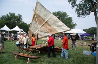 Boating Across Traditions: Marshallese Canoes and Fishing Gigs in the Ozarks