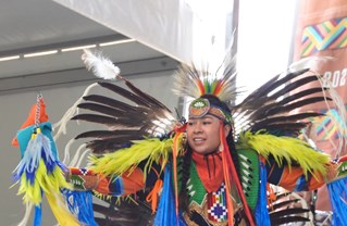 Native Pride Dancers – Women’s Fancy Bustle Dance