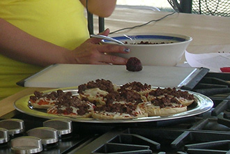 From the Test Kitchen: Buffalo Mini Pizzas