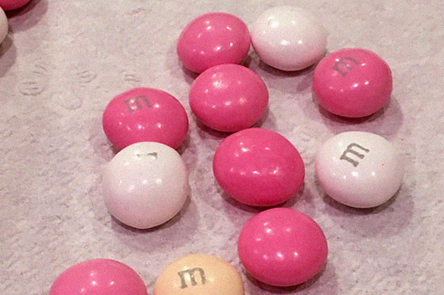 M&M's Valentines White Cheesecake - Large Bags