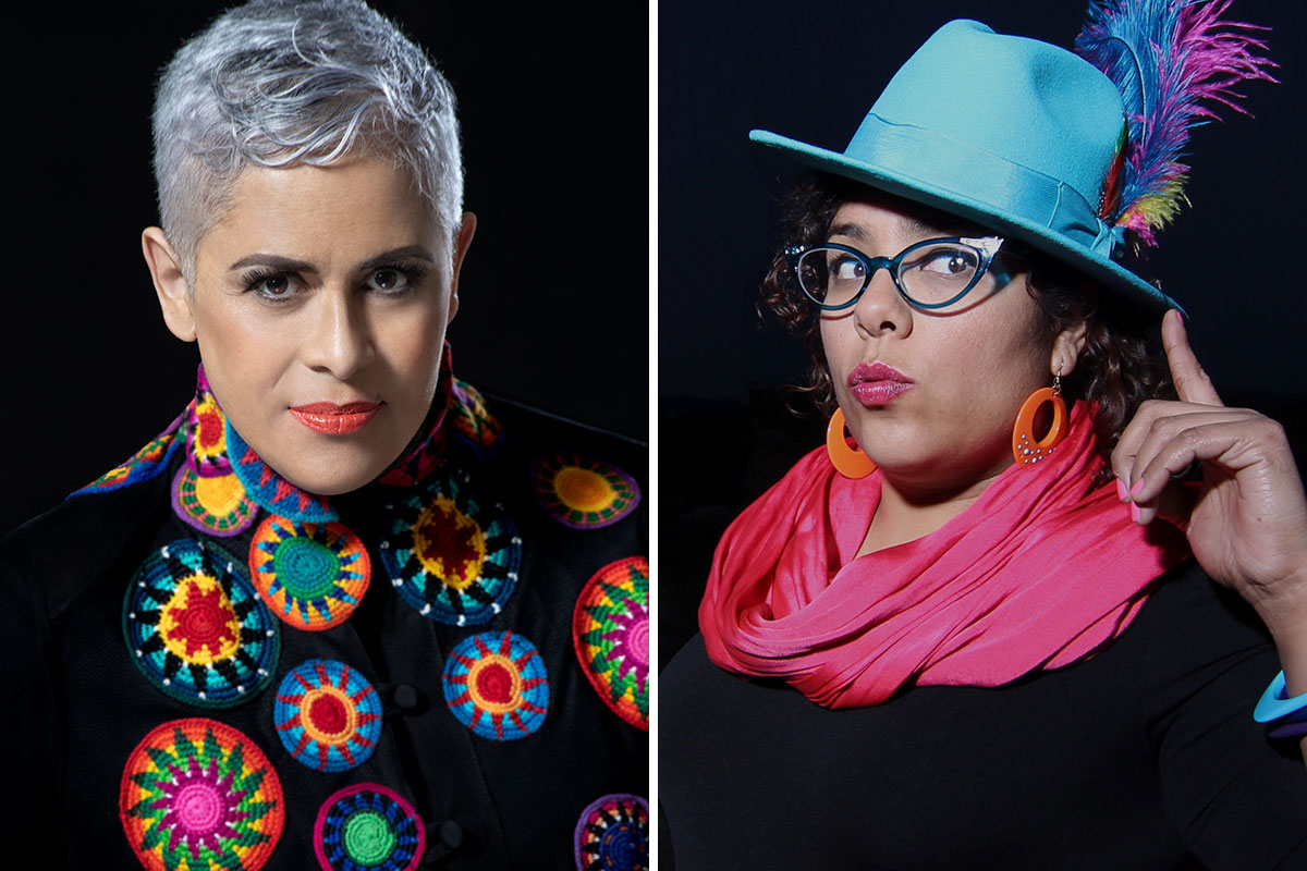 Eugenia León and La Marisoul. Photos courtesy of the artists