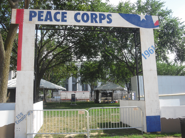 Peace Corps program gate