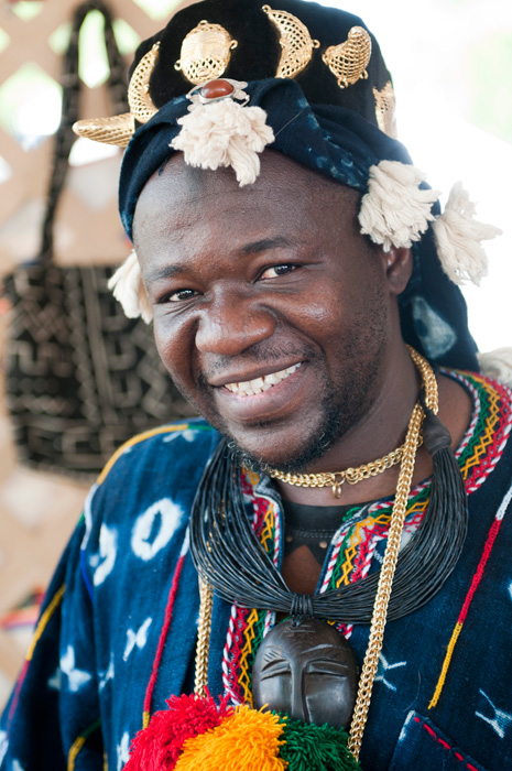 Peace Corps Baba (Oumar Cissé), founder of the bead museum Farafina Tigne in Mali.