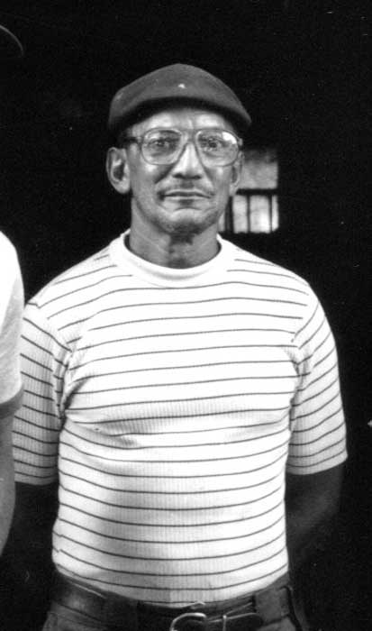 Walter "Teeth" Kelly at the Kratz stable, Southwest Baltimore, Maryland, June 1986. Photo © 2012 Roland L. Freeman