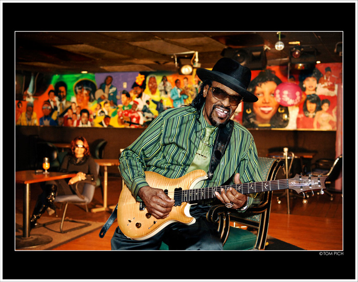 Chuck Brown, ca. 2005. Photo by and courtesy of Tom Pich