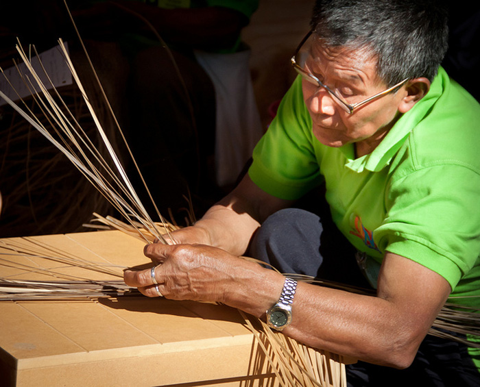 This photo, “Weaving,” was posted by vpickering who participated in last year’s Flickr Group. It shows Abel Rodríguez, a weaver from Colombia's Amazonian rainforest who was a part of the 2011 Colombia Festival program, and it was selected for our Best of the Festival Gallery.