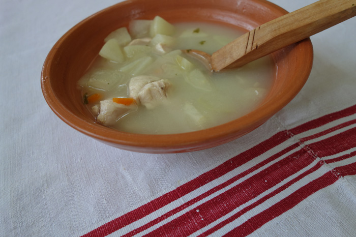 Almaleves / Granny Smith apple soup. Photo by Lili A. Kocsis