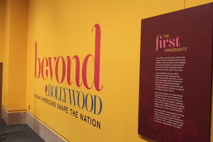 Beyond Bollywood entrance. Photo by Sameen Piracha, Smithsonian Asian Pacific American Center