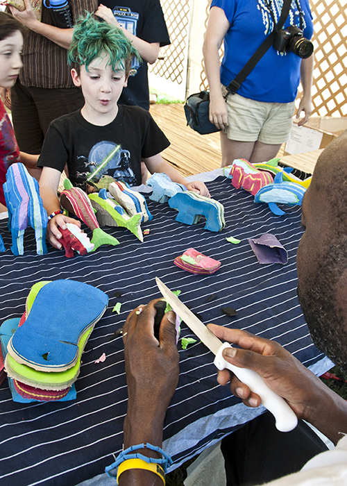 An introduction to the art of recycling through flip-flop carving.