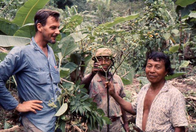 Dr. Duke in May 1968 during his field work in Darien, Panama. Photo by Dr. Joe Kirkbride