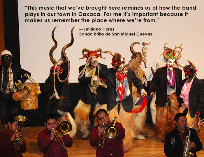 Grupo Nuu Yuku – Danza de los Diablos de San Miguel Cuevas & Banda Brillo de San Miguel Cuevas