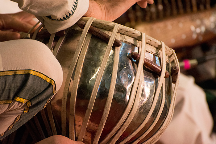 Salar Nader is a master of the tablas. He, along with rubâb player Homayoun Sakhi, performed in the opening ceremony and again in the afternoon at the Sounds of California Stage & Plaza. They will headline the evening concert on June 30, starting at 6:30 p.m. Photo by Ronald Villasante, Ralph Rinzler Folklife Archives