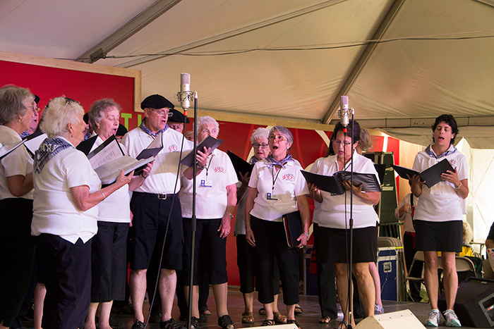 With over thirty members, the Biotzetik Basque Choir makes up about one-tenth of 2016 Folklife Festival participants! Photo by Gregory Gottlieb, Ralph Rinzler Folklife Archives
