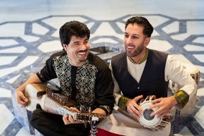 Homayoun Sakhi and Salar Nader. Photo courtesy of Aga Khan Music Initiative